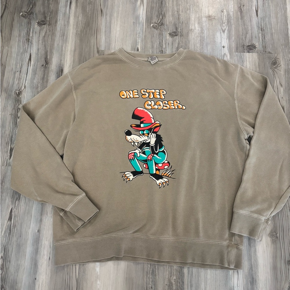 One Step Closer Graphic Men's Sweat Shirt